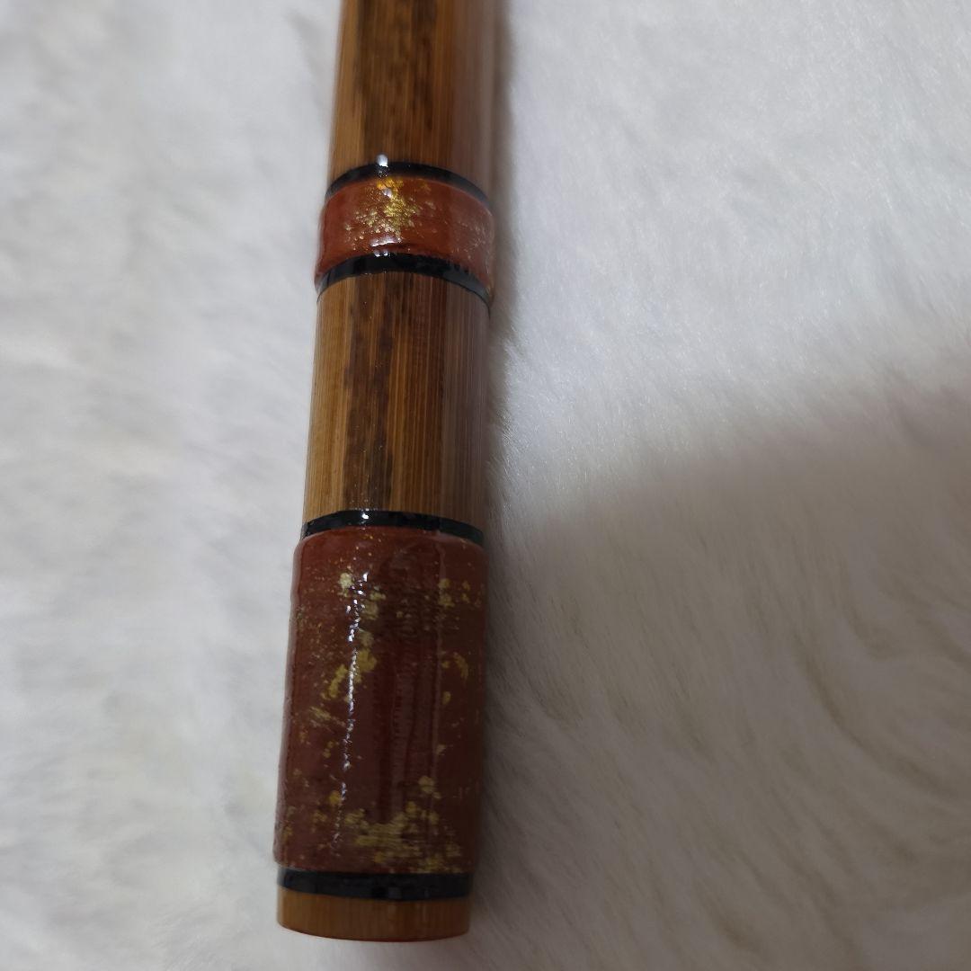 石見神楽を奏でる竹製 篠笛 7-30 父の手作り