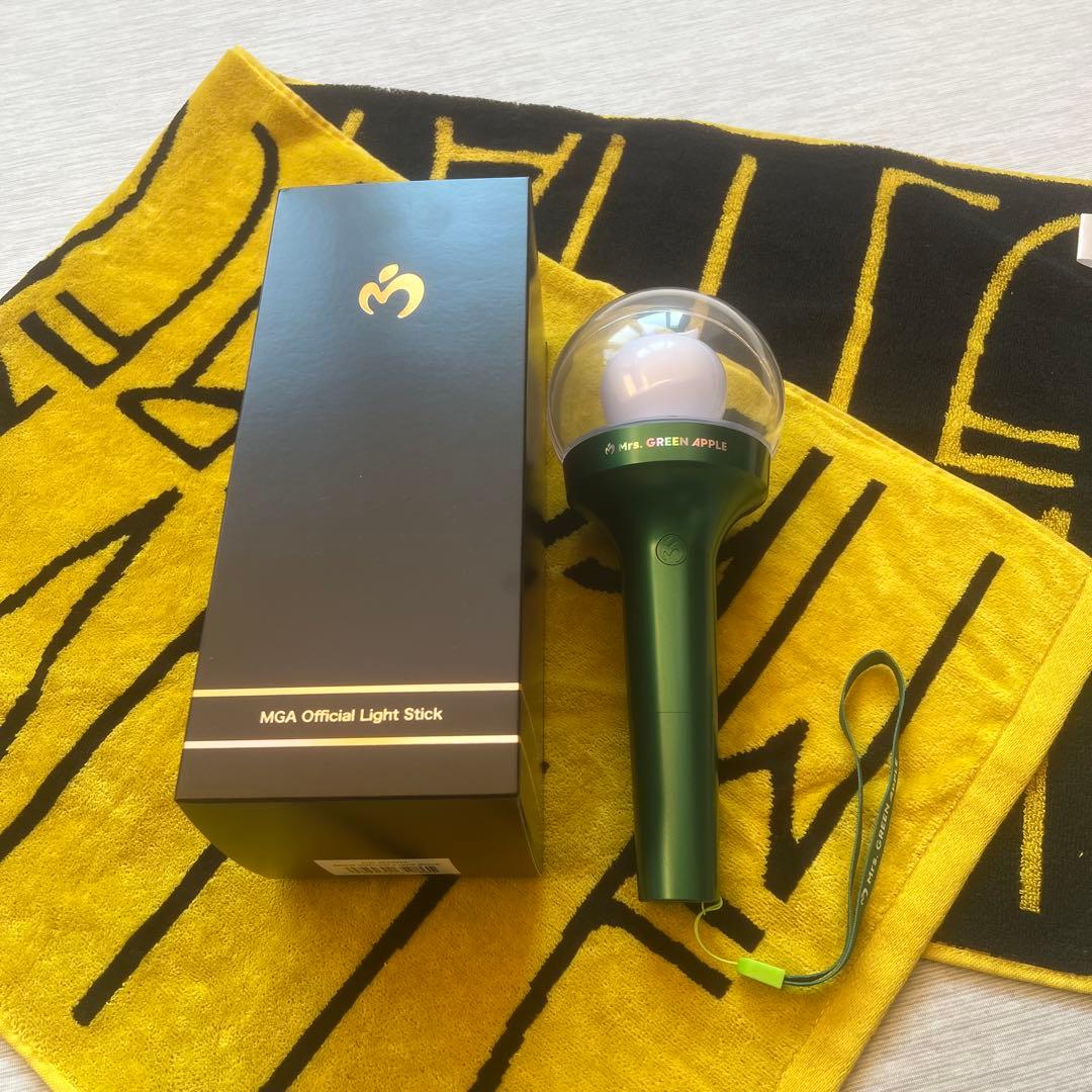 Mrs. GREEN APPLE Light Stick とタオルセット
