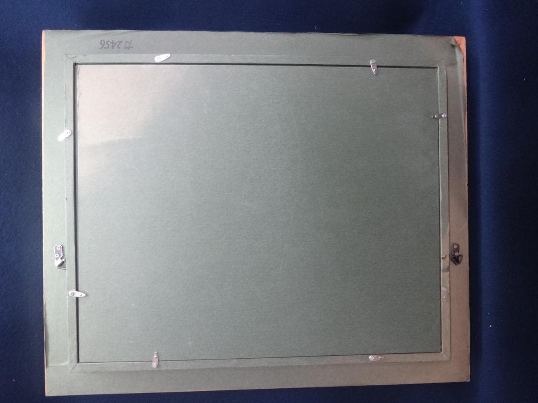 小磯良平 貴婦人・高級額装・肉筆 油彩画・美人画・印刷や写真ではない・kr91x