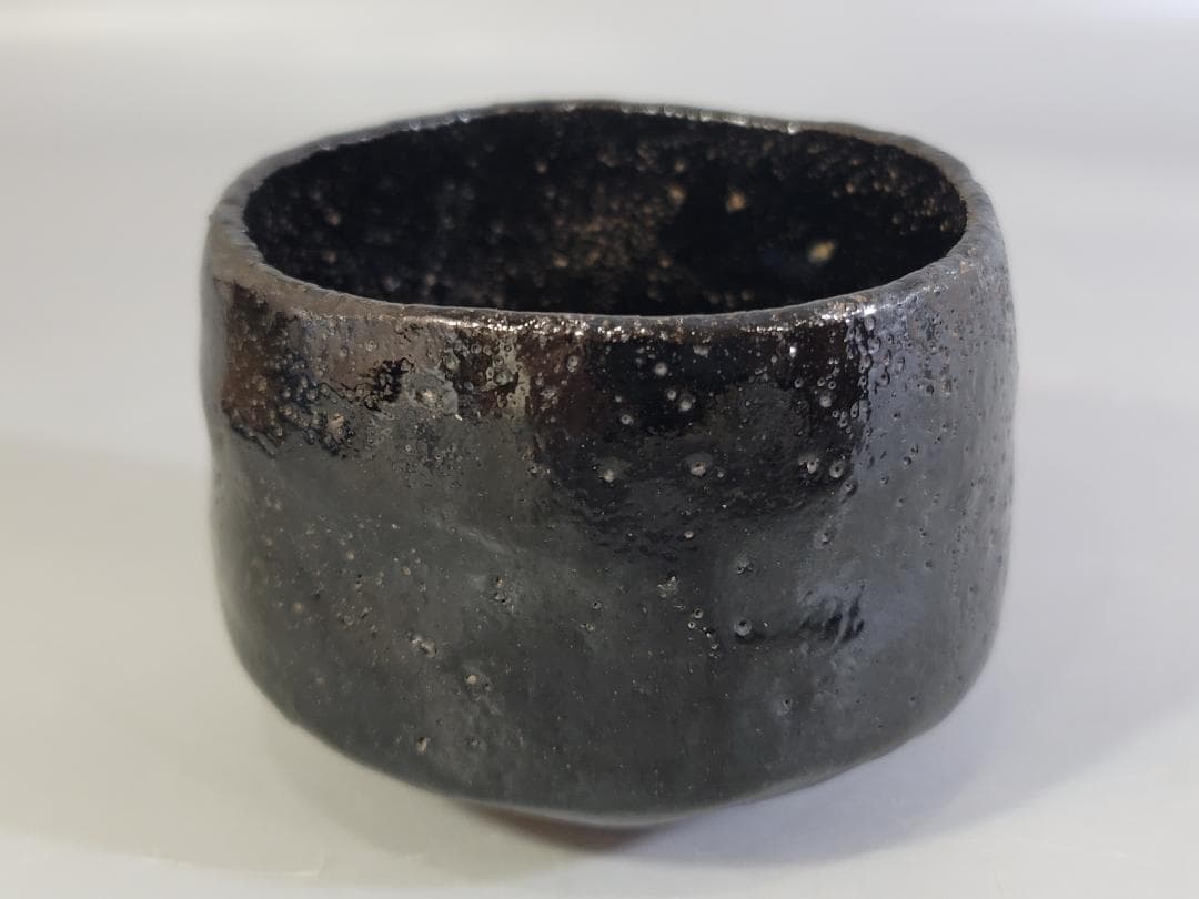茶道具　黒楽茶碗 美品　 楽茶碗　抹茶碗 DT766