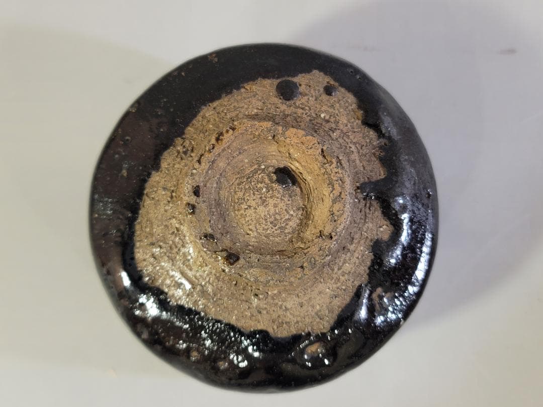 茶道具　黒楽茶碗 美品　 楽茶碗　抹茶碗 DT766