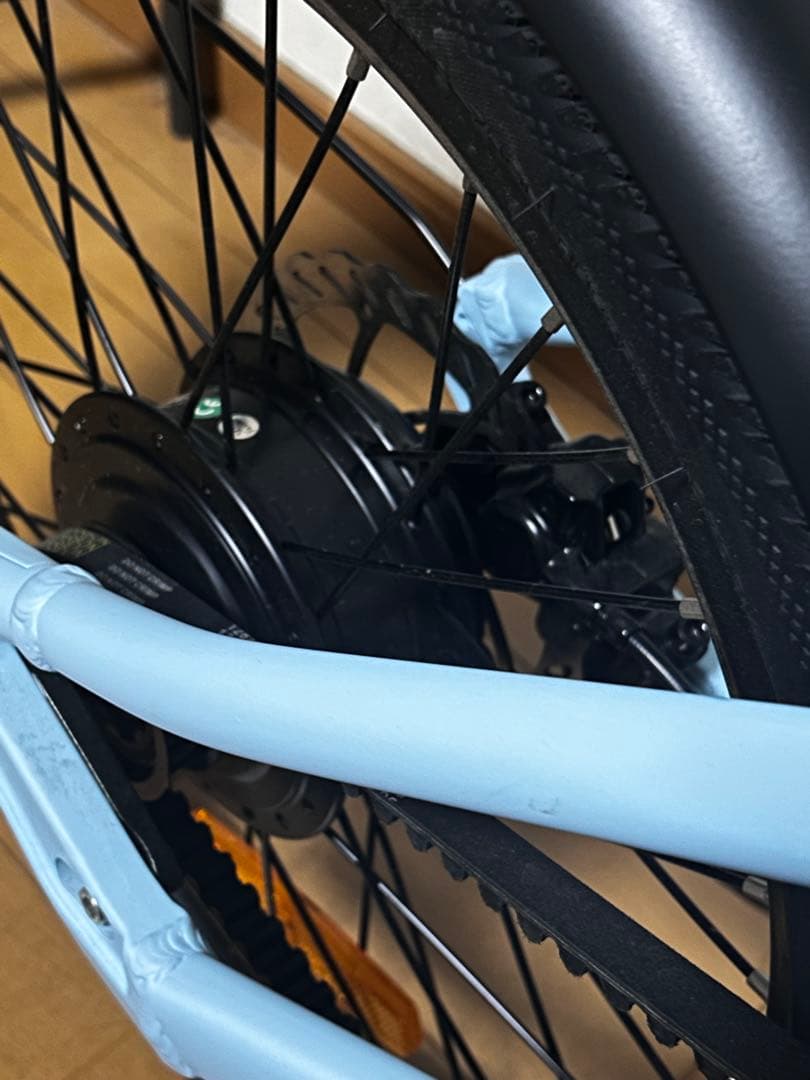 ADO Air 20 ブルー 折りたたみ 電動アシスト自転車