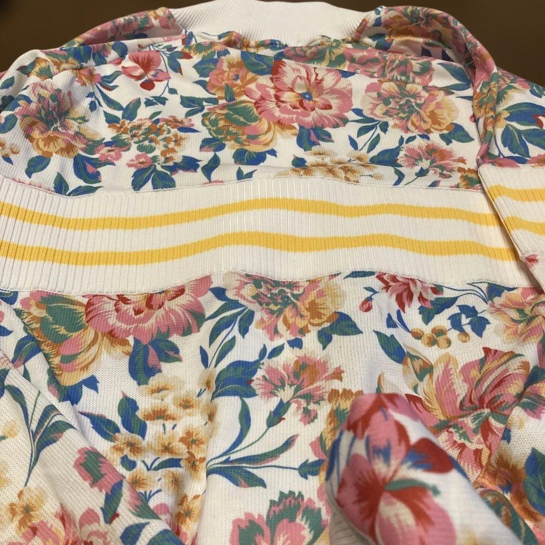 新品未使用　Callaway フラワープリント ジャケット M