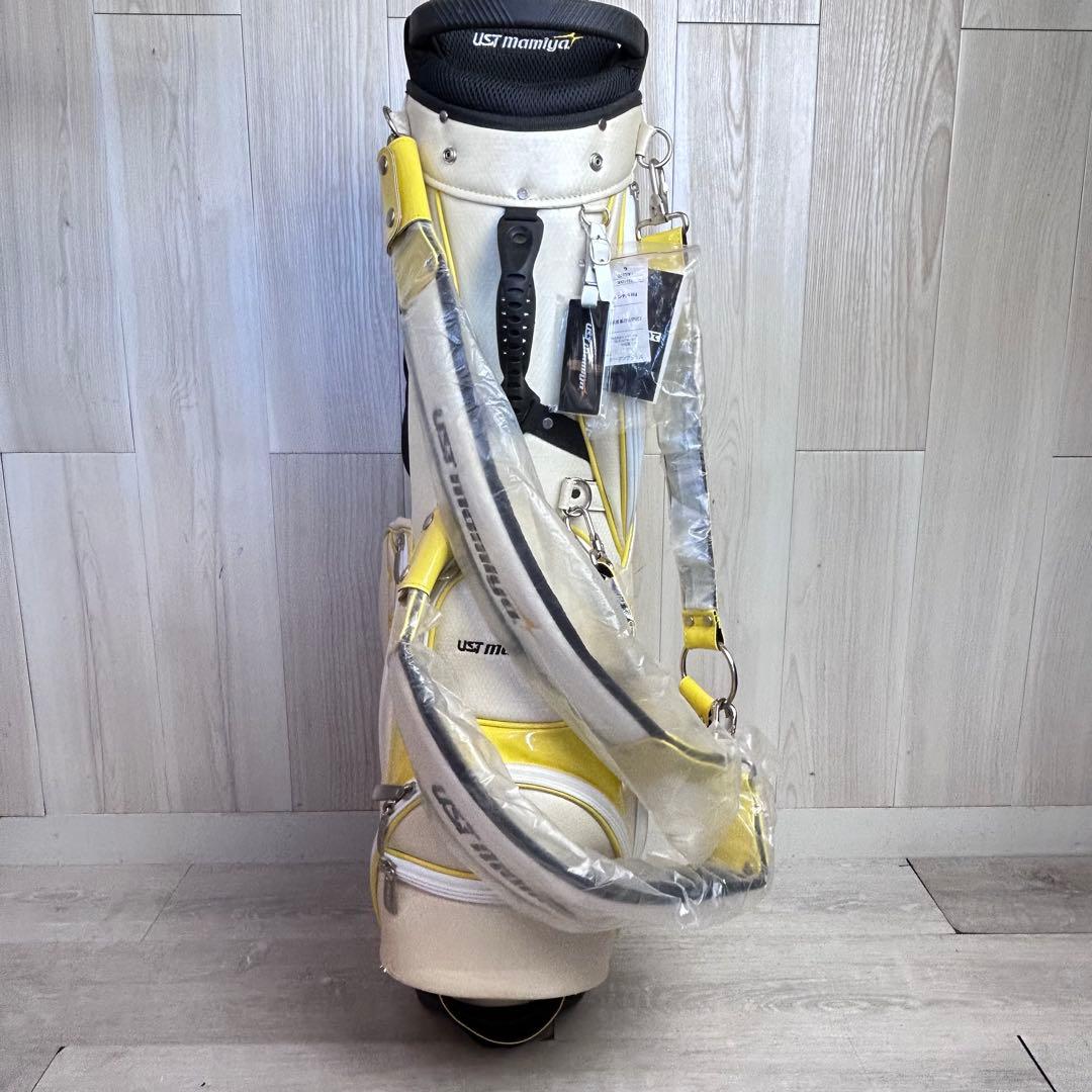 【ゴルフ】UST mamiya ゴルフキャディバッグ 未使用　保管品　訳あり
