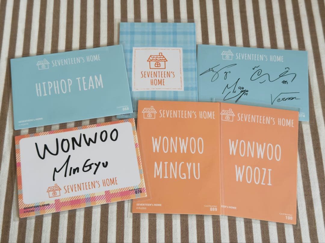 SEVENTEEN ウォヌ  2022 トレカ 6枚セット