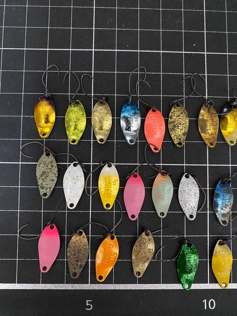 ハントグランデ1.3g 40枚　エリアトラウト