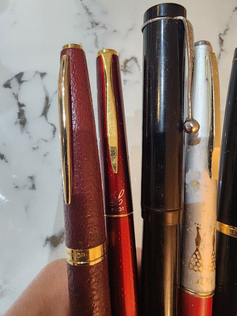 ジャンク品かも 万年筆 6本まとめ売り 18K 14K Sailor パイロット