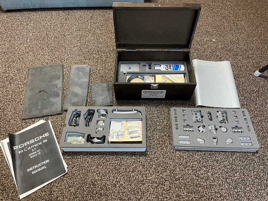 ぱ*ん様 ポルシェ911カレラ　エンジン模型　マルシン工業