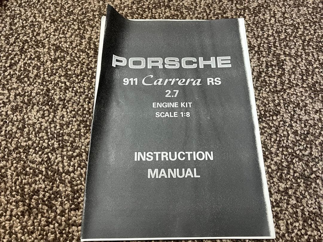 ぱ*ん様 ポルシェ911カレラ　エンジン模型　マルシン工業