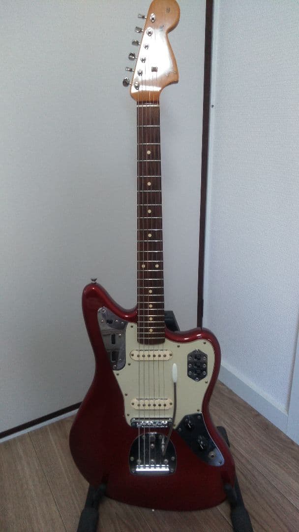 Fender mexico Jaguar レッド エレキギター