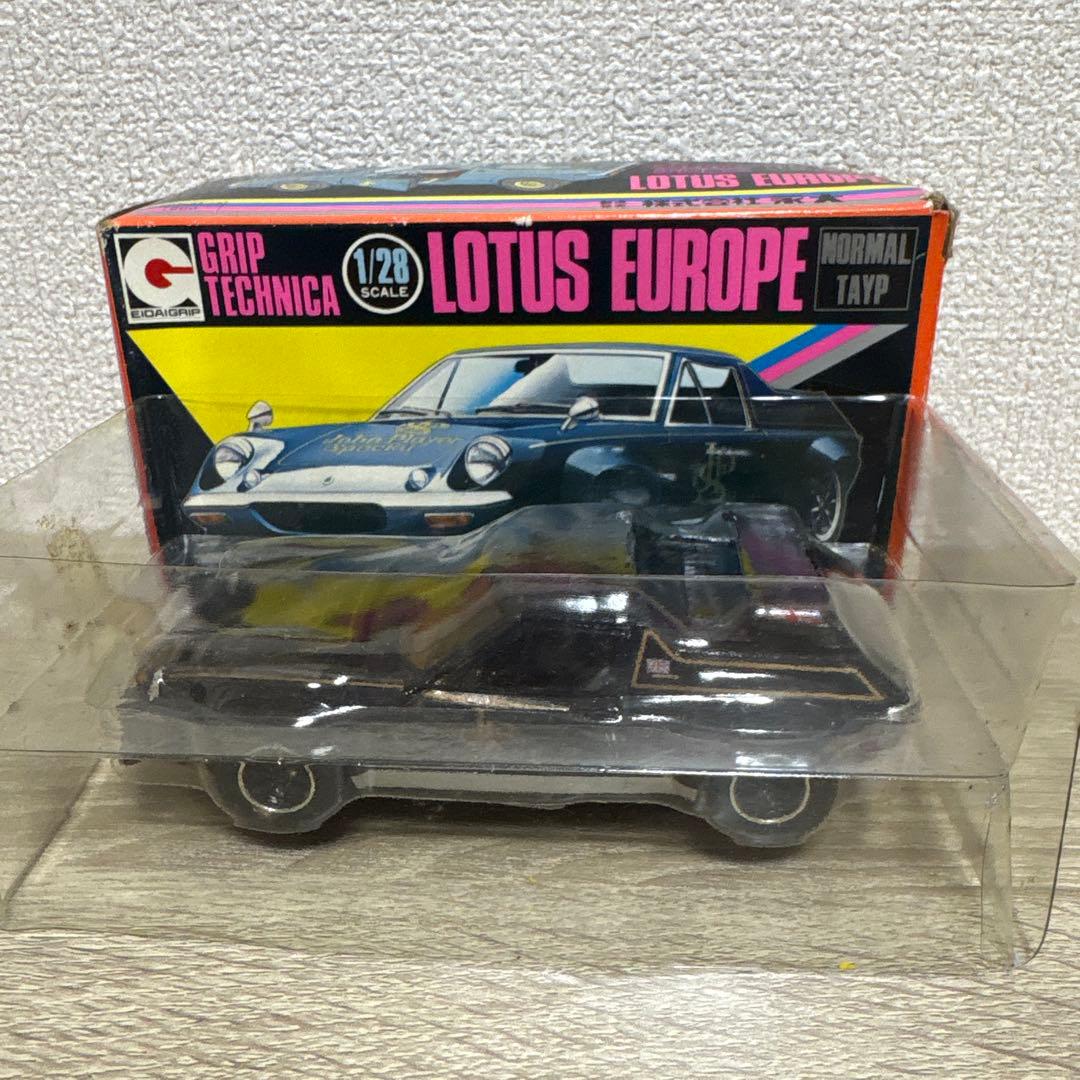 ミニカー スーパーカー 永大グリップ ロータス ヨーロッパ1/28 当時物