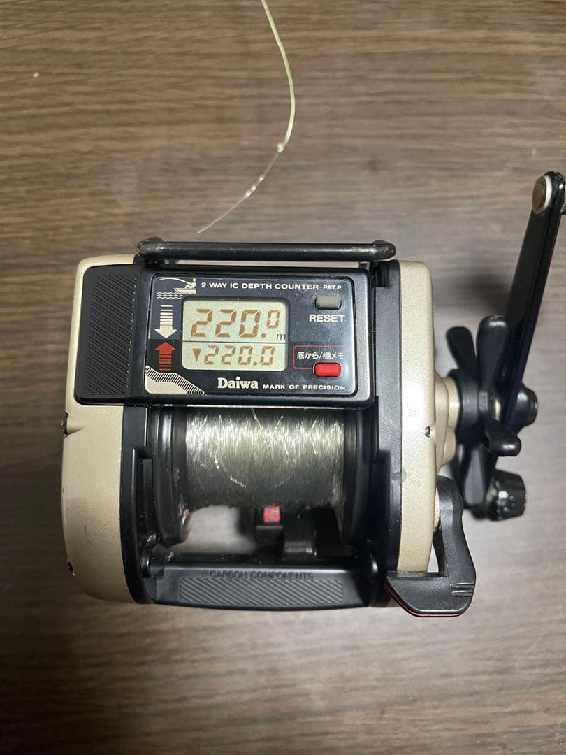 ダイワ DAIWA タナセンサー SS-60 船用　PEライン220m付き