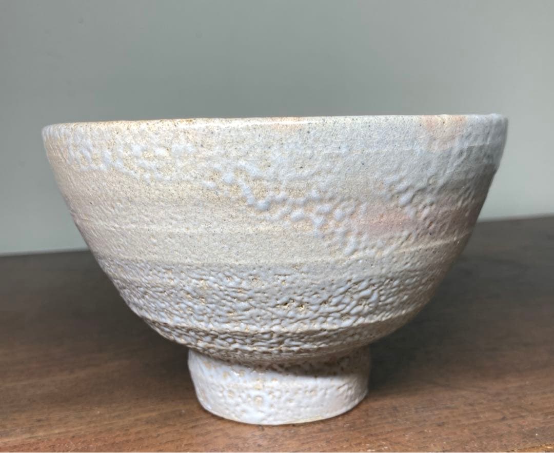 【茶道具】韓国　人間国宝　扑世琦造　茶碗