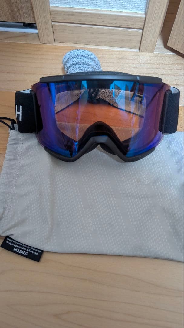 SMITH スキーゴーグル ブルー/パープル
