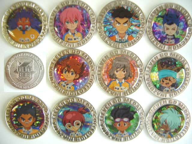 ♯Huv29FCイナズマイレブンGO超次元メダルコレクション全22種