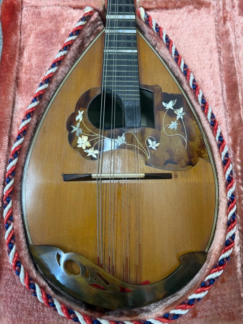 マンドリン カラーチェ ヴィンテージ1976年製造 本体 ケース付 希少 状態良