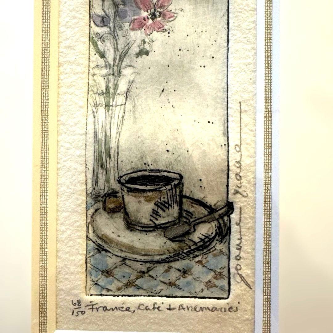 【ジョアン・アイザック】France, Café &、フランス☆カフェとアネモネ