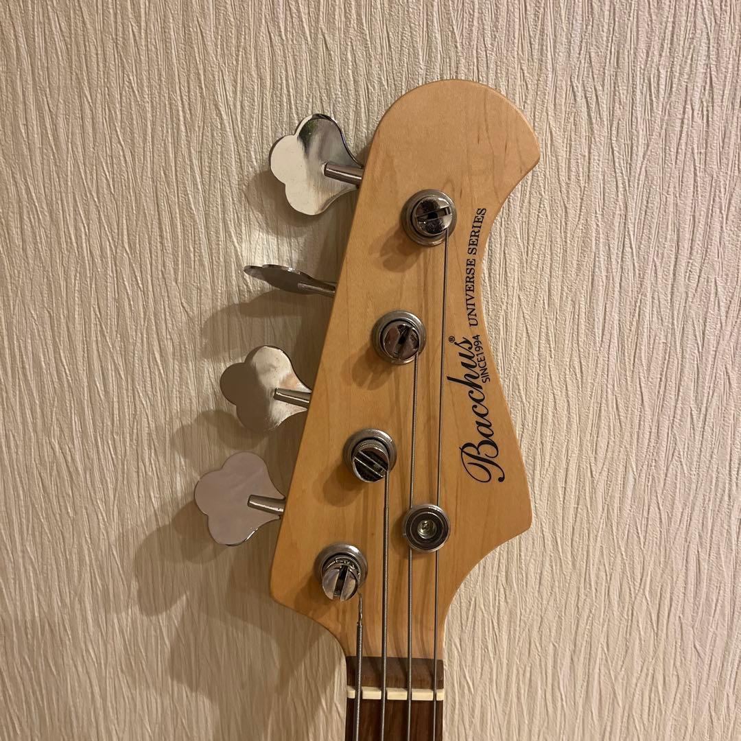 Bacchusバッカス ジャズベース ユニバース universe ウッド