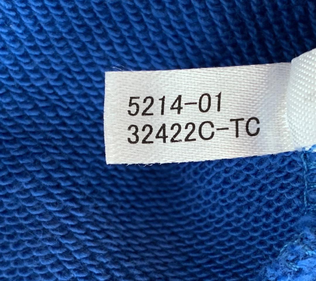 CLUBHAUS　ADRESS　プルオーバー ブルー パーカー