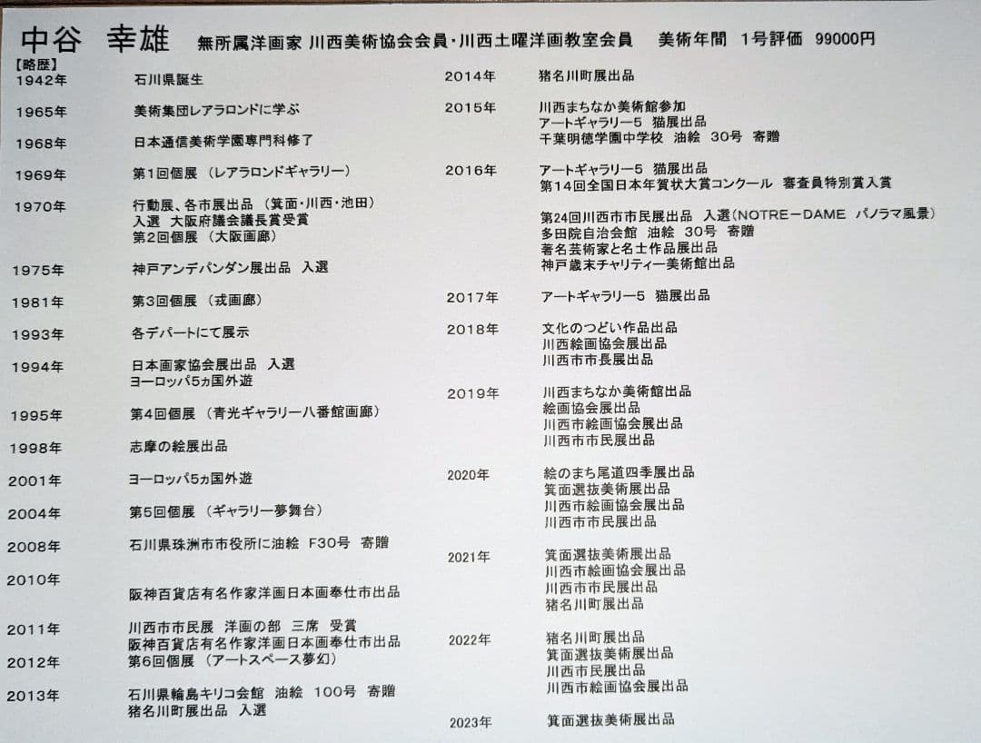 多田御社橋　油絵　F6号　額縁付き