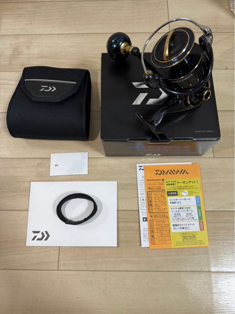 サン　Daiwa ダイワ 23ソルティガ 6000-H