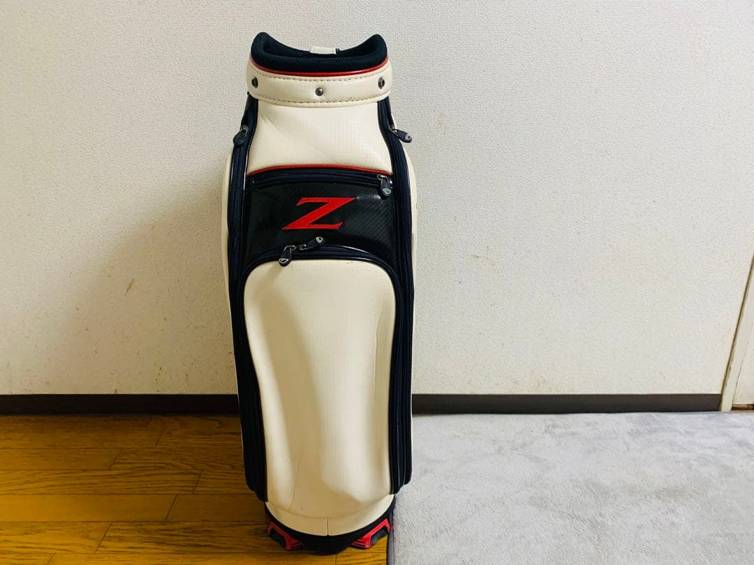 Srixon Z キャディバッグ 白黒赤