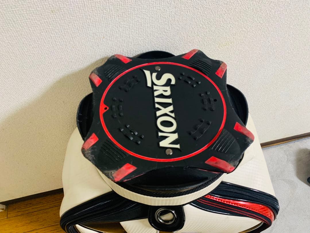 Srixon Z キャディバッグ 白黒赤