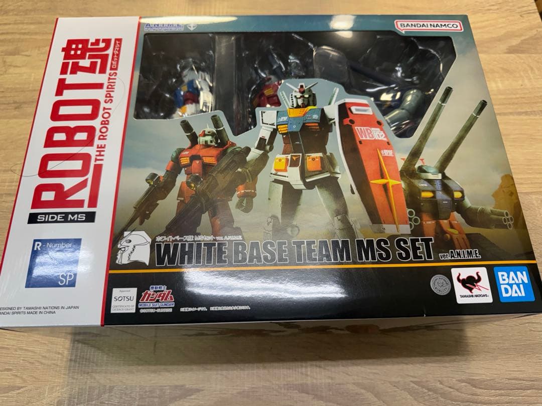 新品未開封ROBOT魂 ホワイトベース隊 MSセット ver.A.N.I.M.E