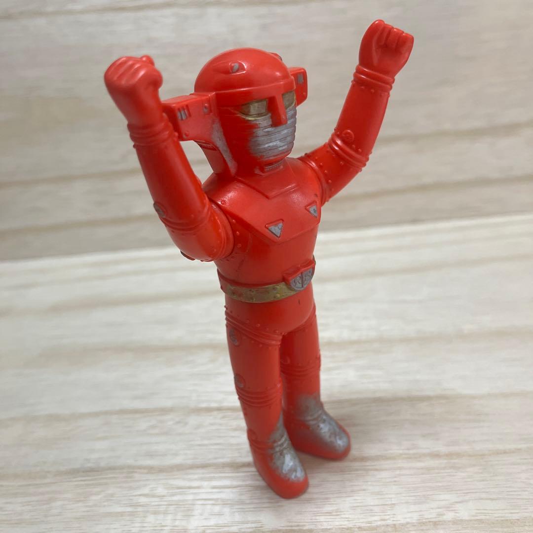 ヨネザワ製 レッドバロンソフビ ミドルサイズ 当時物