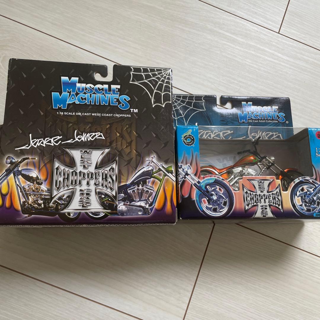 west coast choppers 1/18 フィギュア