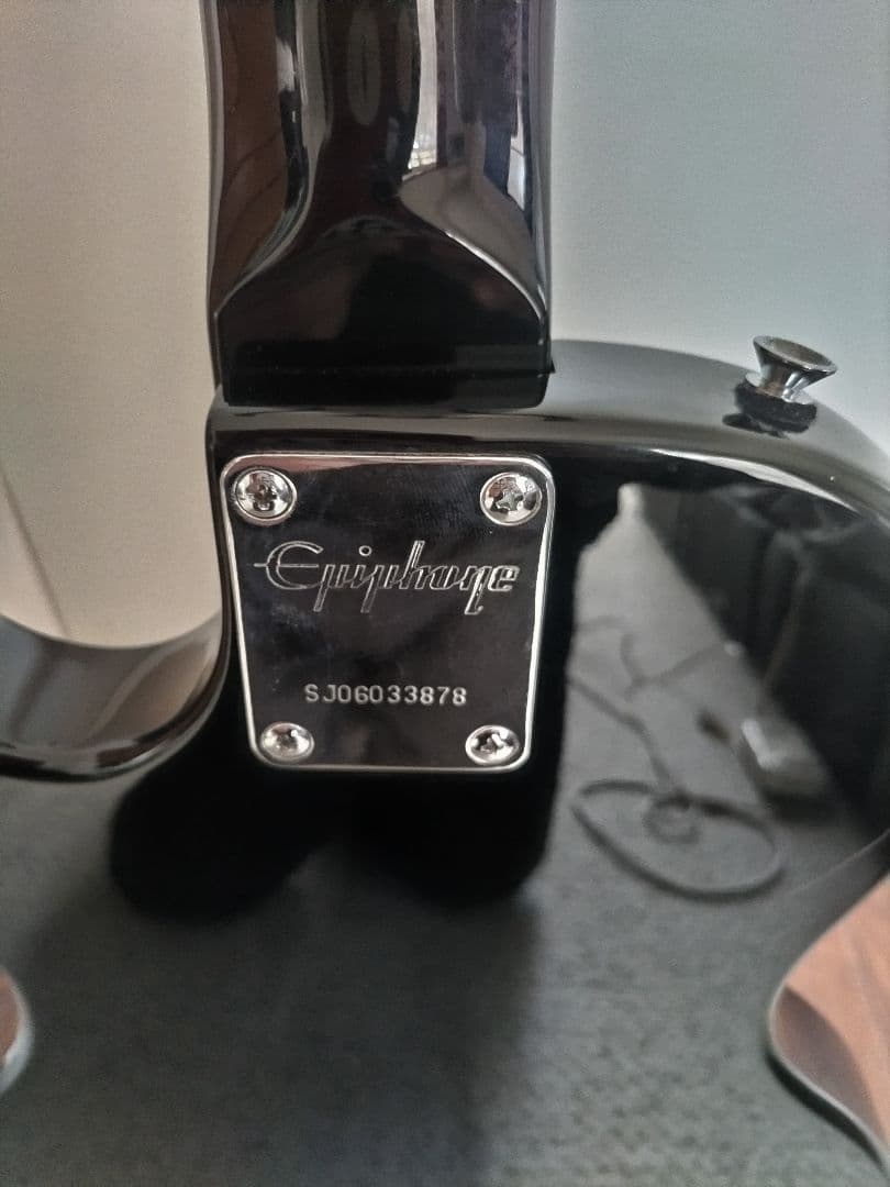 まさ、Epiphone レスポールジュニア、ピックアップ社外p90