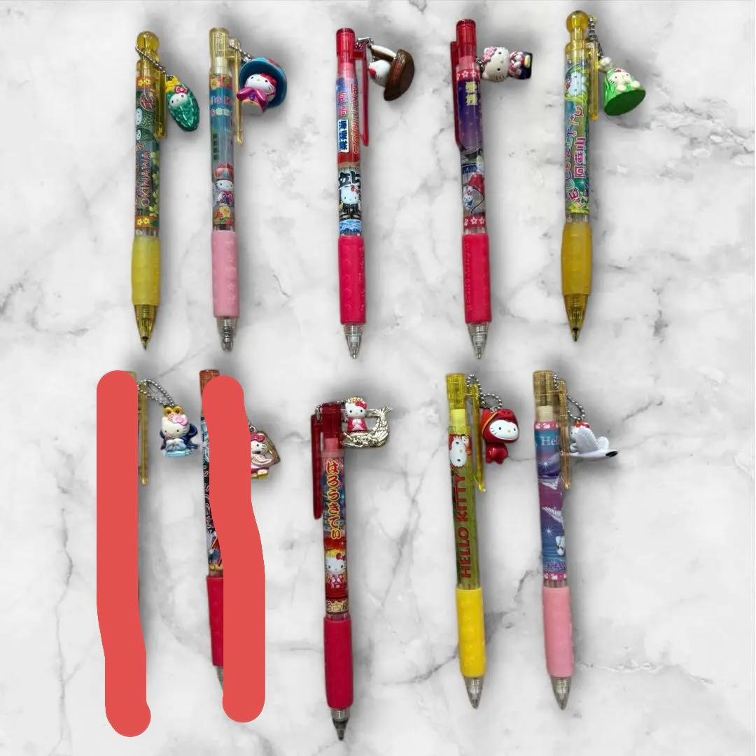 【49本セット】ご当地限定 ハローキティ シャープペンシル コレクション