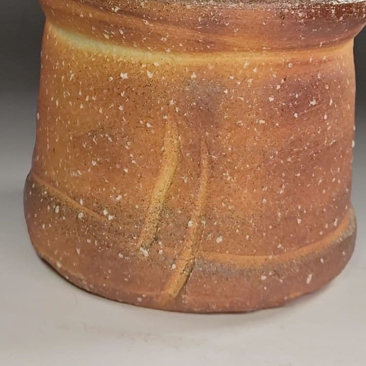 ウ231 水指『古来窯　上田光春』『信楽　水指　共箱』茶道具