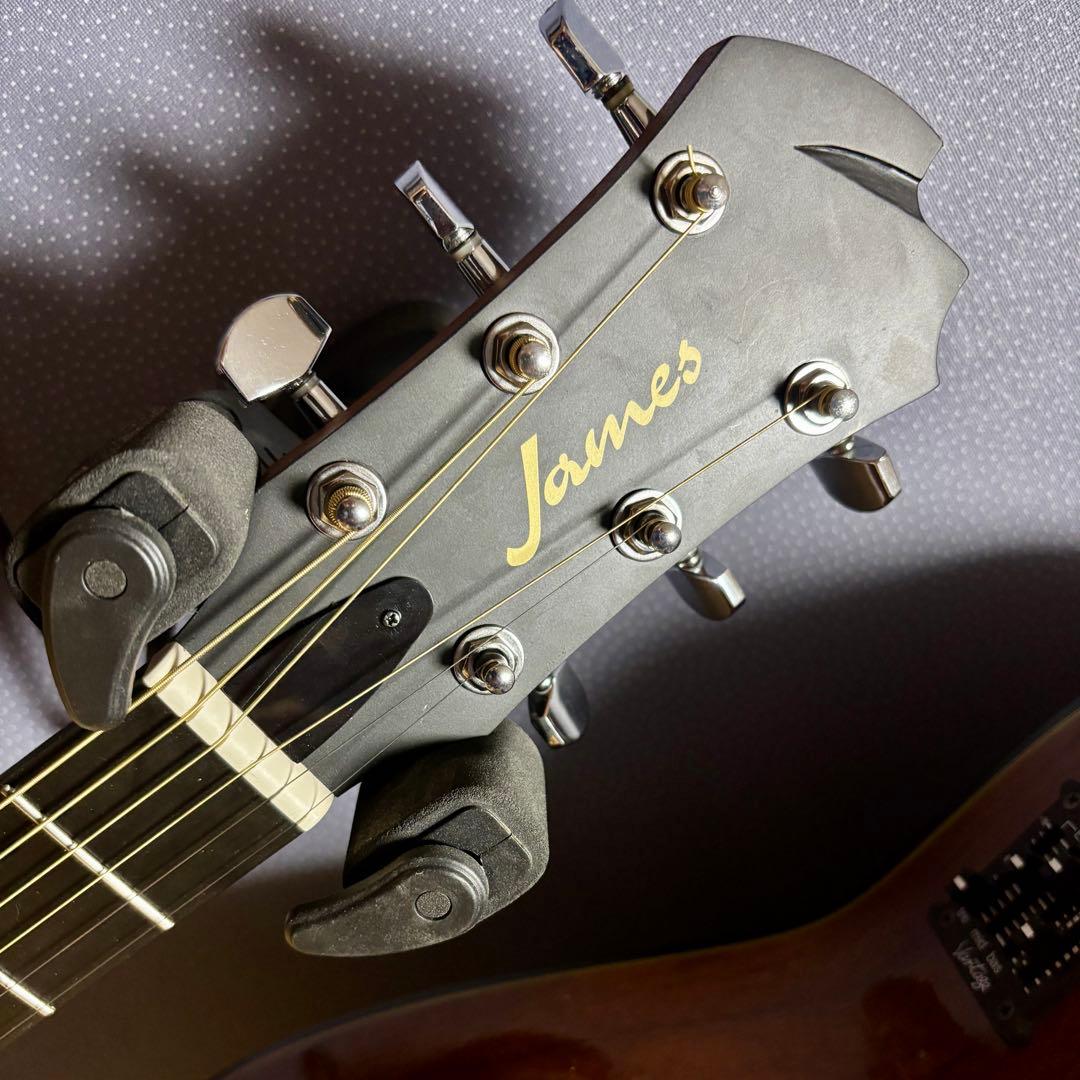 【美品】James トランスギターJ-100A MHT ギグケース付属