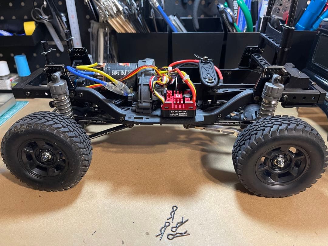 タミヤ CC-02 ディフェンダー ESC モーター プログラムカード