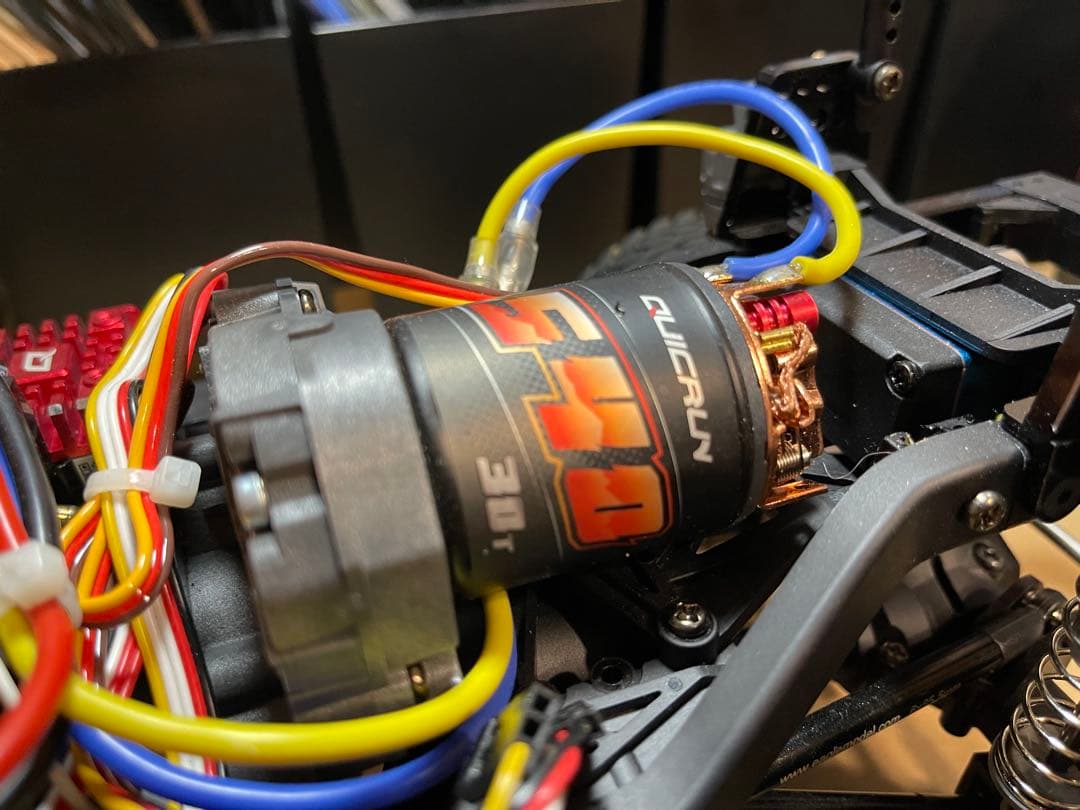 タミヤ CC-02 ディフェンダー ESC モーター プログラムカード