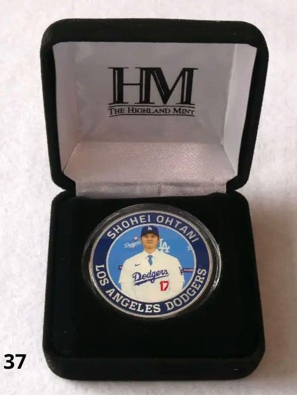 【ドジャース移籍記念】大谷翔平シルバー（メダル）、2024個限定