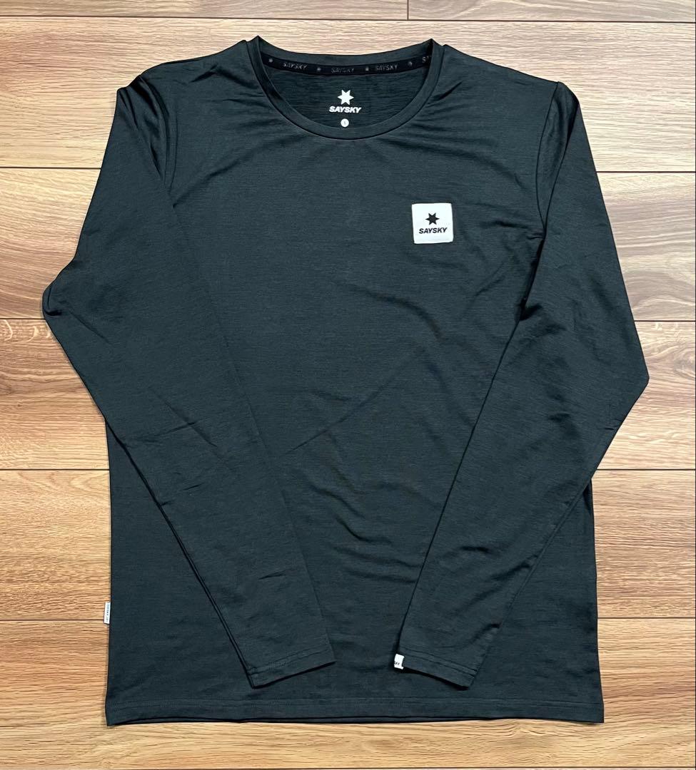 SAYSKY CLEAN PACE LONGSLEEVE BLACK【Sサイズ】