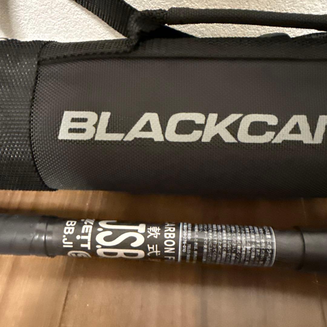 極美品 ZETT MONSTERB.C. モンスターブラックキャノン軟式バット