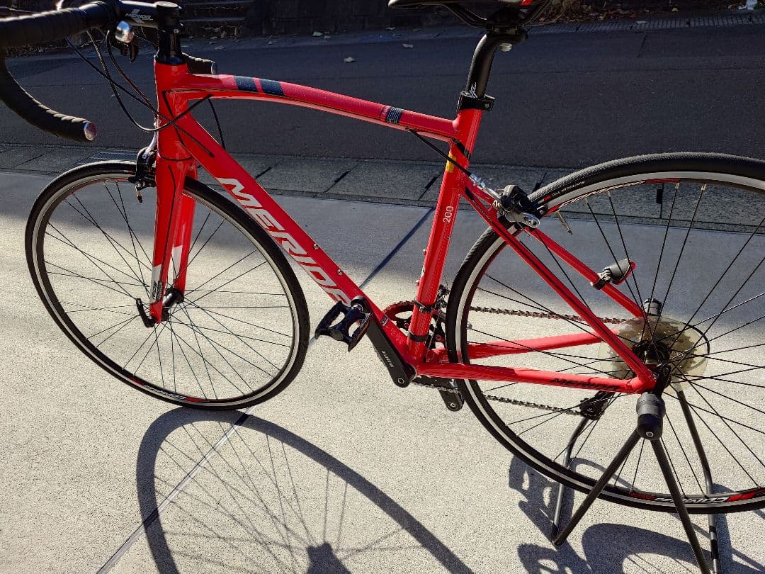 MERIDA RIDE200 レッド ロードバイク