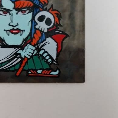 ビックリマン　スーパーデビル　裏黄色　極美品