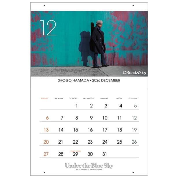 ☆新品☆浜田省吾 2026年カレンダー2種＋ミニカー＋スマホスタンド 4点セット