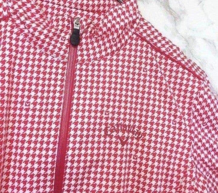 【未使用 】 キャロウェイ　セットアップ上下　ポーチ付き　ゴルフ　ウエスト伸縮M