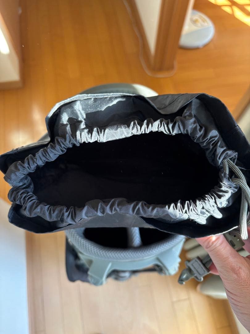 BRIEFING キャディバッグ ブラック/グレー アイアンカバーセット