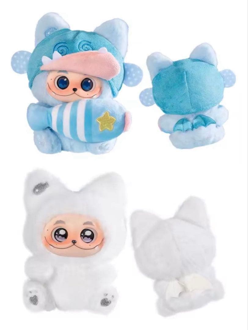 梓渝Gismow独占コラボ・限定ギフトボックスぬいぐるみセット(白初期不良あり)