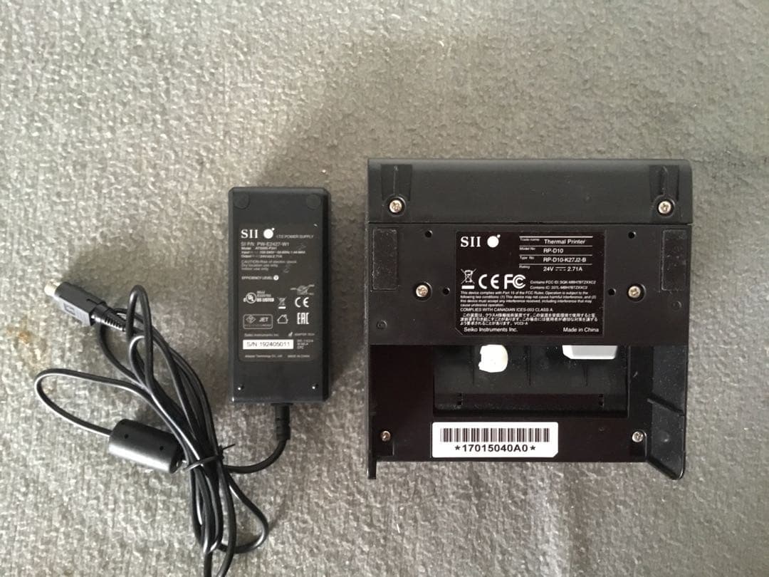 【美品】SII製レシートプリンター⭕️ RP-D10-W27J2 エアレジ