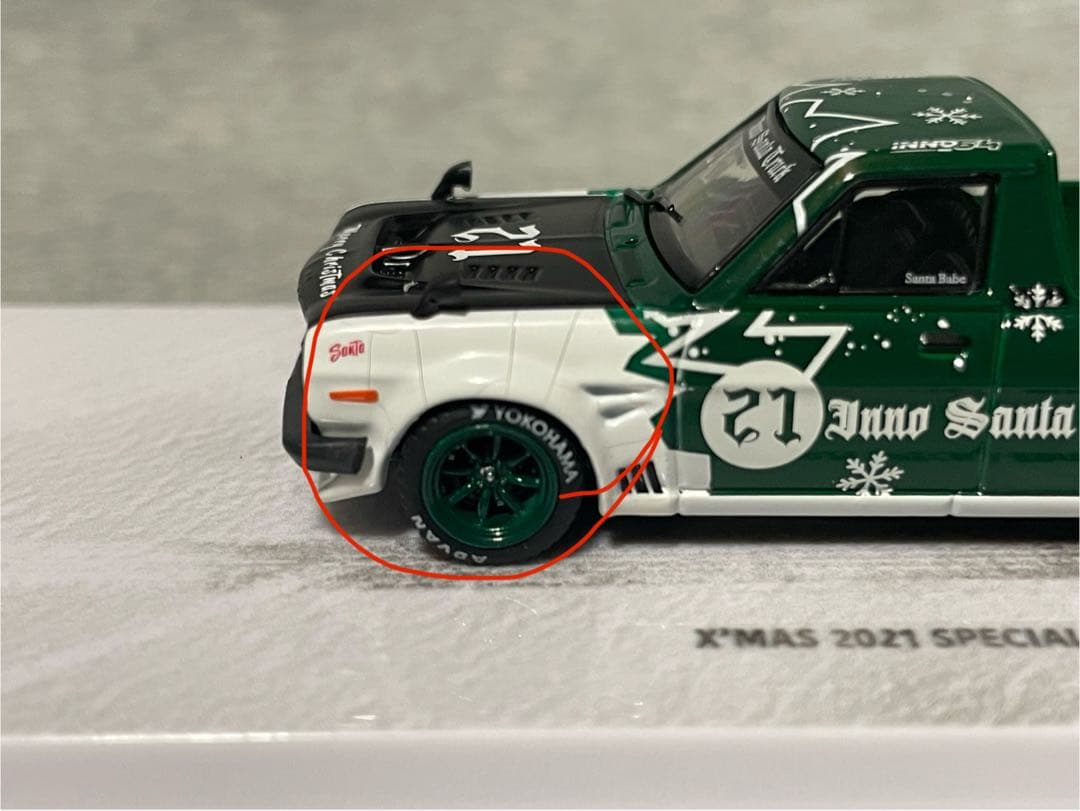 激レアイノモデル INNO64 サニートラックハコトラチェイス チェース