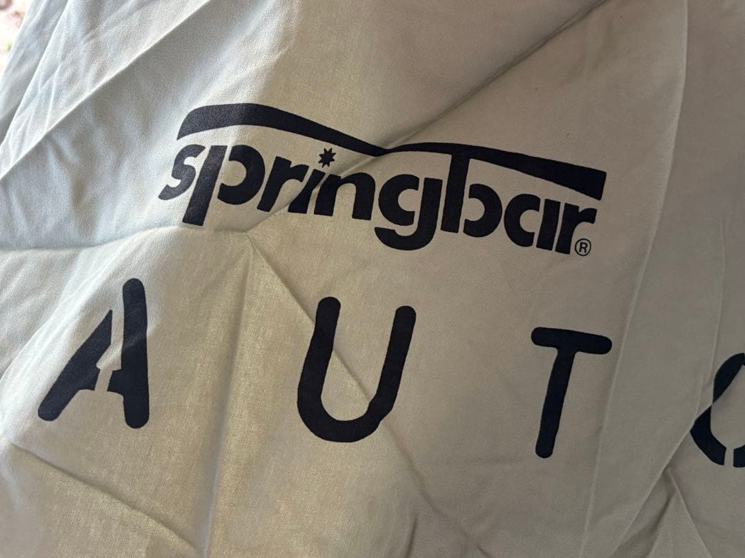 サイドウォーニング　カーサイドタープ　スプリングバー（R）オートフライ（TM）