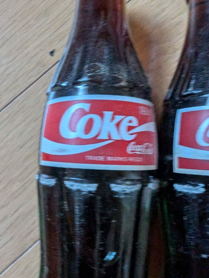 【★1990'sVINTAGE BOTTLE】 Coca-Cola瓶24本セット