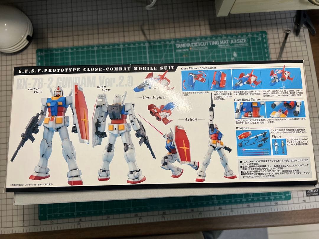 ロボット RX-78-2 GUNDAM Ver. 2.0 MG 1/100